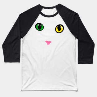 Cat eyes Baseball T-Shirt